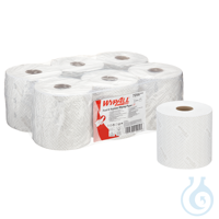 WypAll® L10 Papierwischtücher 38x19,5 cm für Lebensmittel & Hygiene, weiß 6...