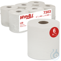 WypAll® L20 Papierwischtuch für industrielle Reinigungsaufgaben - Zentralentnahm