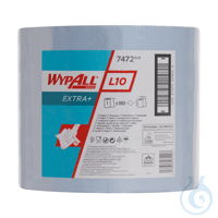 WypAll&reg; L10 EXTRA+ Wischt&uuml;cher - Gro&szlig;rolle / Blau Lagen: 1 Gr&ouml;&szlig;e: 38,00 cm x...