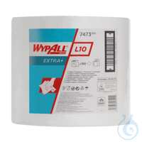 WypAll&reg; L10 EXTRA General Clean - Gro&szlig;rolle / Wei&szlig; Lagen: 1 Gr&ouml;&szlig;e: 38,00 cm x...