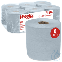 WypAll® L10 Extra Wischtücher 38x18,3 cm AIRFLEX, 1 x 25g/m², perforiert,...