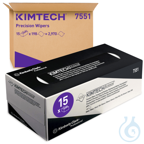 Kimtech® Science Präzisionstücher - Zupfbox / Weiß /Groß