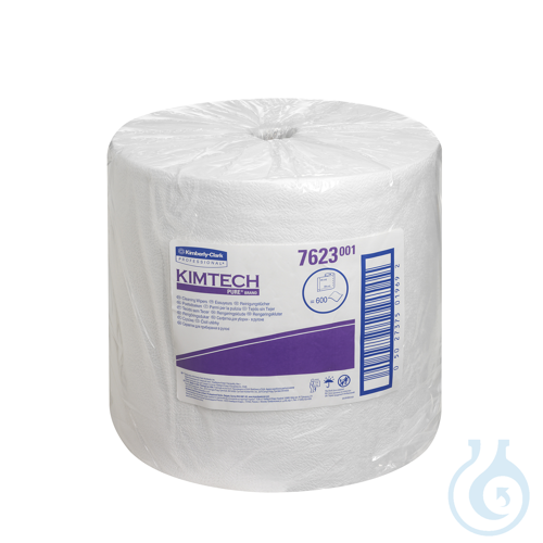 KIMTECH PURE* Wischtuecher - Grossrolle / Weiss...