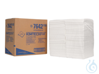 Kimtech® Sealant 1/4 Fold Wipers 7642 - 1 carton x 500 white sheets Kimtech®...