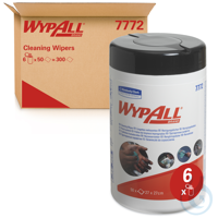 WypAll® Reinigungstücher 27x27 cm perforiert, grün, VE=6 Spenderboxen à 50...