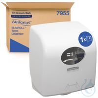 AQUARIUS* Slimroll Rollenhandtuchspender weiß AQUARIUS* Slimroll...