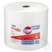 WypAll® X70 Wischtücher 37x31,5 cm 1-lagig,, weiß, Großrolle à 870 Tücher...