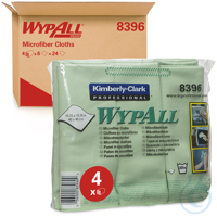 WypAll® Mikrofaser-Allzwecktücher 40x40 cm grün, VE=6 Tücher...