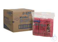 WypAll® Mikrofaser-Allzwecktücher 40x40 cm rot, VE=6 Tücher...