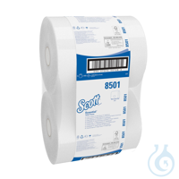 Scott&reg; ESSENTIAL&trade; Toilettenpapier - Jumbo / Wei&szlig; Lagen: 2 Gr&ouml;&szlig;e: 38,00 cm x...