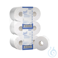 Scott® Essential™ Jumbo Toilet Roll 8522 - Jumbo Roll Toilet Tissue - 12 Rolls x Elevate your...