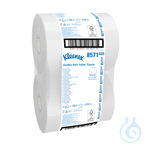 Kleenex&reg; Jumbo Roll Toilet Tissue 8571 - 12...