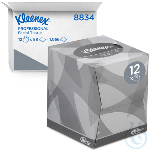 Kleenex&reg; Kosmetiktuecher - Wuerfel-Box / We...