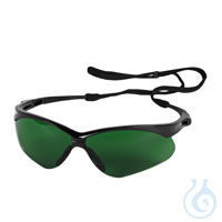 Schutzbrillen in gesichtsformgerechtem Design mit IR/UV-Filter (DIN 3); grüne Si Kleenguard® V30...