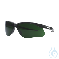 Schutzbrillen in gesichtsformgerechtem Design mit IR/UV-Filter (DIN 5); grüne...
