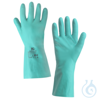 KLEENGUARD® G80 Nitril-Handschuhe, Gr.7 Chemikalienschutz, grün, VE=5x12 Paar...