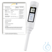 pH-Meter PCE-PH 28L-ICA The environmental meter is equipped with a flat...