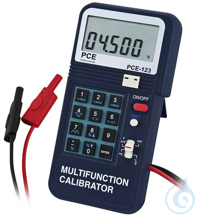 Calibrator PCE-123 The PCE-123 is a network-independent multifunction...