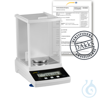 Analytical Scale PCE-ABT 220L-DAkkS With a resolution of 0.1 mg, this...