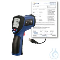 Infrarotthermometer PCE-890U-ICA Mit dem Infrarotthermometer können Messungen von...