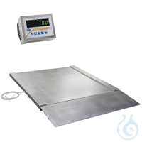 Platform Scale PCE-SD 600 SST Before delivery, the calibratable stainless...