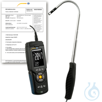 Hot Wire Anemometer PCE-HWA 30-ICA The thermometer measures the flow velocity...