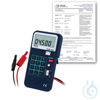 Calibrator PCE-123-ICA The PCE-123 is a network-independent multifunction...