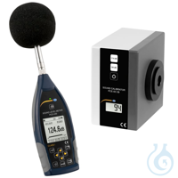 Kit inclusive Sound Level Meter PCE-430 and Calibrator PCE-SC 09 The class 1...