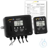 Gasmonitor PCE-WMM 100-ICA CO2 warning device for carbon dioxide and oxygen /...
