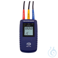 Phase Rotation Indicator PCE-PI1 This phase rotation meter PCE-PI1 has a...