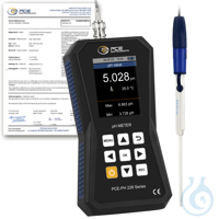 pH-Meter PCE-PH 228LIQ-ICA The high-precision pH meter stands for precision,...