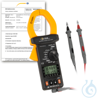 Power Analyzer PCE-GPA 62-ICA The Three-Phase Clamp Meter (Graphic Power...