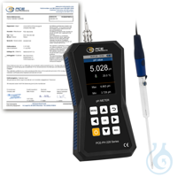 pH-Meter PCE-PH 228LAB-ME3-ICA The high-precision pH meter stands for...
