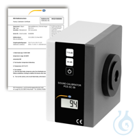 Class 1 Sound Level Calibrator PCE-SC 09-ICA The acoustic calibrator is a...