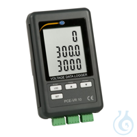 3 channels Voltage Data Recorder PCE-VR 10 Voltage data loggerThe voltage...