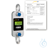 Crane Scale PCE-DDM 3WI-ICA The PCE-DDM 3WI Crane Scale is the ideal tool for...