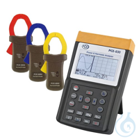 Power Analyzer PCE-830-2 The PCE-830 Clamp Meter is used for measuring one to...