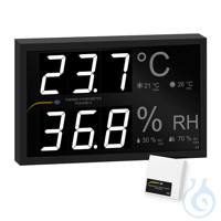 Temperature and Humidity Indicator PCE-EMD 5 The thermometer can be connected...