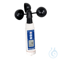 Cup Anemometer PCE-A420 Cup Anemometer for Measuring Wind Speed Information...