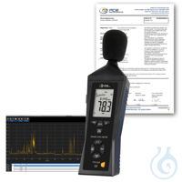Sound Level Meter PCE-322ALEQ-ICA The decibel meter PCE-322ALEQ is...