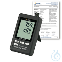 Temperatur-Feuchtelogger PCE-HT110-ICA Der Temperatur-Feuchtelogger erfasst die Lufttemperatur,...
