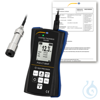 6Artikelen als: Coating Thickness Meter PCE-CT 80HP-F5N3-ICA Coating thickness gauge with...