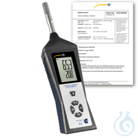Thermo-Hygrometer Psychrometer PCE-HVAC 3S-ICA The environmental measuring...