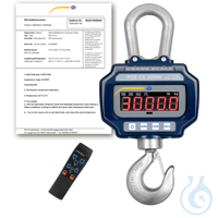 Crane scale PCE-CS 3000N-ICA PCE-CS 3000N is a digital, rechargeable...