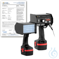 Portable LED-Stroboscope PCE-LES 500-ICA Our extremely powerful portable LED...