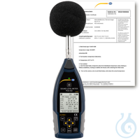 Sound Level Meter PCE-432-ICA PCE-432 is a class 1 data-logging sound level...