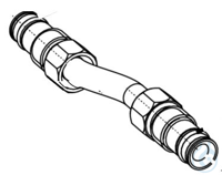 Schlauchverschaltung zum Abscheider, SH840G/SR840G   SCHLAUCH-BGR ABSCHEIDER SH840G/SR840G